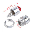 3/8" High Pressure Safty Valve Food Aluminum Limiting Valve 1 Bar 100kPa 95mm