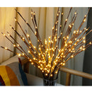 LED Willow Branch Lamp Floral Lights 20 Bulbs Home Christmas PartyGardenDecor M&