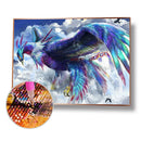5D Full Round Drill Diamond Painting DIY Colorful Bird Rhinestone Picture