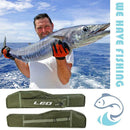 1pc 1.2m Foldable Portable Single Layer Big Belly Fishing Rod Storage Pack A