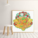 5D DIY Special Shaped Diamond Painting Christmas Bell Embroidery Mosaic Kit