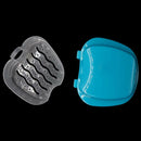 1pc Denture Bath Box Case Dental False Teeth Storage Box Hanging Net Container