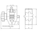 WJJ-01 Push-Pull Force Fixture Fixture Fixture Tensile Tester Fixture