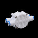 4 Way 1/4 Port Auto Shut Off Valve For RO Reverse Osmosis Water Filter System M&