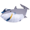 Marine Life Pirate Shark Shape Aluminum Film Balloon Kids Party Decor BX