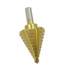 10 Step Drill Cone Drill Bits High Speed Steel 4241 10 Steps 1/4 to 1-3/8 ZXG