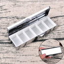 Mini Travel Metal Pill Box Medicine DrugVitaminTablet OrganizerContainerCasen SP