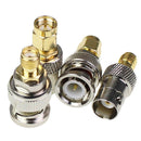 4 Pieces Antenna Adapter BNC Male Plug To SMA Female Socket For Antennas,