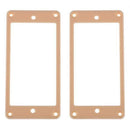 2Pcs Plastic Guitar Humbucker Pickup Mounting Ring Frames For Electric Guitar3C