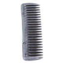 Stainless Steel Polished Currycomb Horse Pony Grooming Comb Tool Smooth