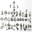 Many Pattern Charms For DIY Jewelry Findings Making Handmade Accessories 100pcs