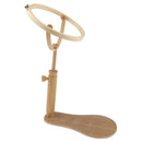 Solid Wooden Embroidery Hoop Stand Rack Adjustable 35-46cm Cross Stitch Frame