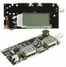 Dual USB 5V 1/2.1A Mobile Power Bank 18650 Battery Charger PCB Module Board DIY