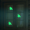 Luminous Halloween Spider Web Glow in The Dark Wall Stickers Decor Decals DIY