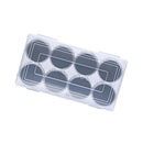 40Pcs 46mm Transparent Plastic Coin Holder Collecting Storage Box Newest Useful