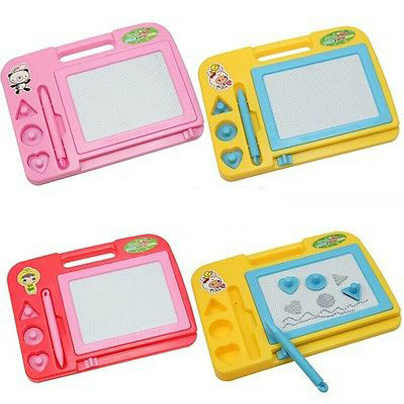 Children Kids Baby Magnetic Drawing Writing Board Sketch Pad Education T ATB