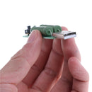 USB Mini Discharge Interface Load Resistor with Switch 2A 1A Green neME