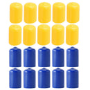 20Pcs Rubber Protective Cover Case for Pool Cue Stick Tips Billiards Snooker
