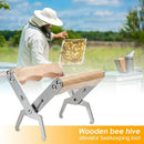 Wood Handle Bee Hive Frame Holder Beekeeper Equipment Grabber Capture Tool A