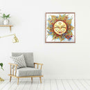 5D DIY Special Shaped Diamond Painting Sun Cross Stitch Mosaic Craft Kits