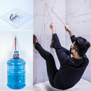 2X Suction Cup Shower Towel Home Bathroom Kitchen Wall Door Hooks Hanger Useful