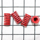 5Pcs25Mm Od 40Mm Long Spiral Stamping Middle Load Compression Mould Die Spr