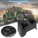 Car Rear Center Console Cup Box Dual Drinks Cup Holder Beverage Stand Drink