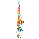 Pet Bird Bell Acrylic Toys Chew Parrot Ringer Hanging Swing Cage Cockatiel