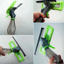 Car Wiper, 3 in 1 Double-Sided Water Spray Glass Cleaner Car Wash Wiper, Wi