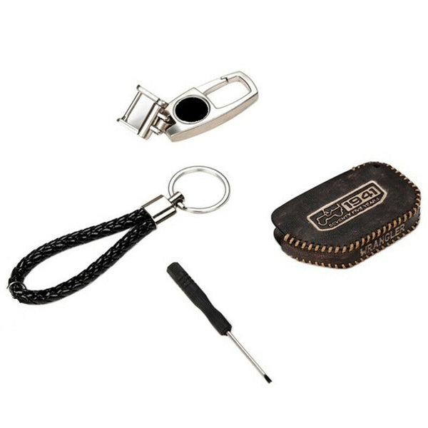 Car Keys Cover Organizer Key Holder Bag for Jeep Wrangler JL 2018 2019 Key  K2C8