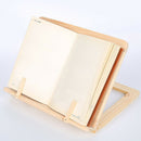Portable Wooden Tablet Foldable Adjustable Reading Rest Bookshelf for iPad Book