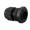 36 Pcs Black PG9 Plastic Connector Gland for 4mm-8mm Cable I9C6