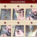 1X(16Pcs Carbide Ball Blade Woodworking Milling Cutter Molding Tool Beads R