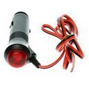 Car Cigarette Lighter Power Cord Socket Plug Switch with Red LED for Universal