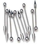 85pcs PRO 14G/16G Body Piercing Kits Needle Nipple Tongue Eyebrow Nose Lip Ring