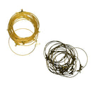 40pcs Handmade Beading Hoop Round Earrings Findings For Women Jewelry DIY