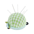 Pin Cushion Wooden Base Needle Pillow for Sewing Needles Pins M&E