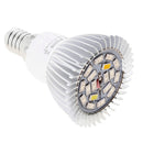 LED Plant Grow Lamp Bulb for Hydroponic Greenhouse E14 18W Full Spectrum
