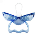 2 pcs Portable Newborn Kids Dummy Pacifier Baby Silicone Teether Nipple
