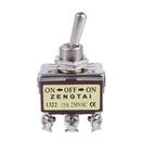 AC 250V 15A 6 Pin DPDT On/Off/On 3 Position Mini Toggle Switch N5C7
