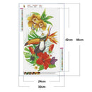 5D Full Drill Diamond Painting Flower Butterfly Cross Stitch Kits (hg338)