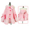 1/3 BJD Pink Flannel Cloak Jacket for Night Lolita LUST Dollfie Winter Wear