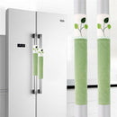 1 Pair Cotton Door Handle Covers Refrigerator Doorknob Cover Practical Doub