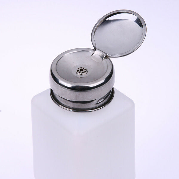 Empty Box Nail Polish Remover Disinfectant Fluid Alcohol Container Holder A#S