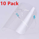 10x Adjustable Full  Guard Reusable Clear Goggles Visor Hat