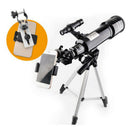 Metal Telescope Cellphone Holder Adjustable Adapter Interface Bracket Clip