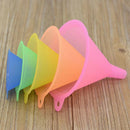 Multi-Size Plastic Funnel Diameter Kitchen Use Oil Liquid Tool US
