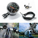 Universal Mechanical Odometer  Bike Speedometer with Machine Hardware