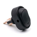 5PCS Blue LED Light 12V 30Amp Car Boat Rocker Toggle Switch Control Rocker Set