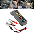 Car Digital Battery Load Tester Alternator Vehicle Battery Analyzer With 2 Clips